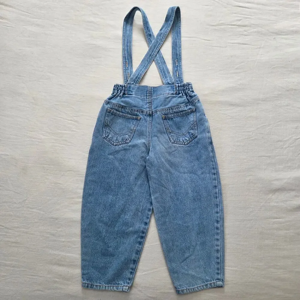 Vintage 90s Suspender Jeans 3t